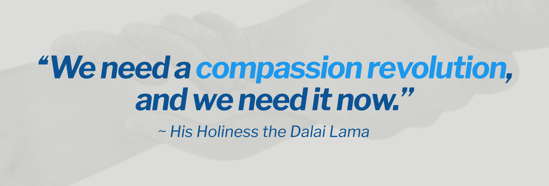 Quote from His Holiness the Dalai Lama 